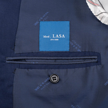 $11500 KITON Limited Edition 2911/3000 Suit Blue Wool Cashmere 42 US / 52 IT