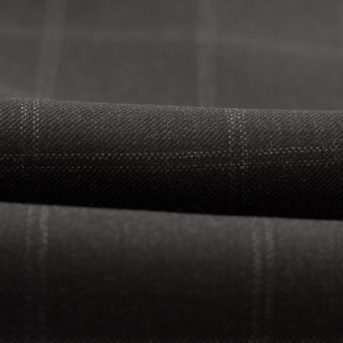 $6850 ISAIA NAPOLI "Gregorio" Dark Gray Suit Hand-Sewn Fine Wool Checks