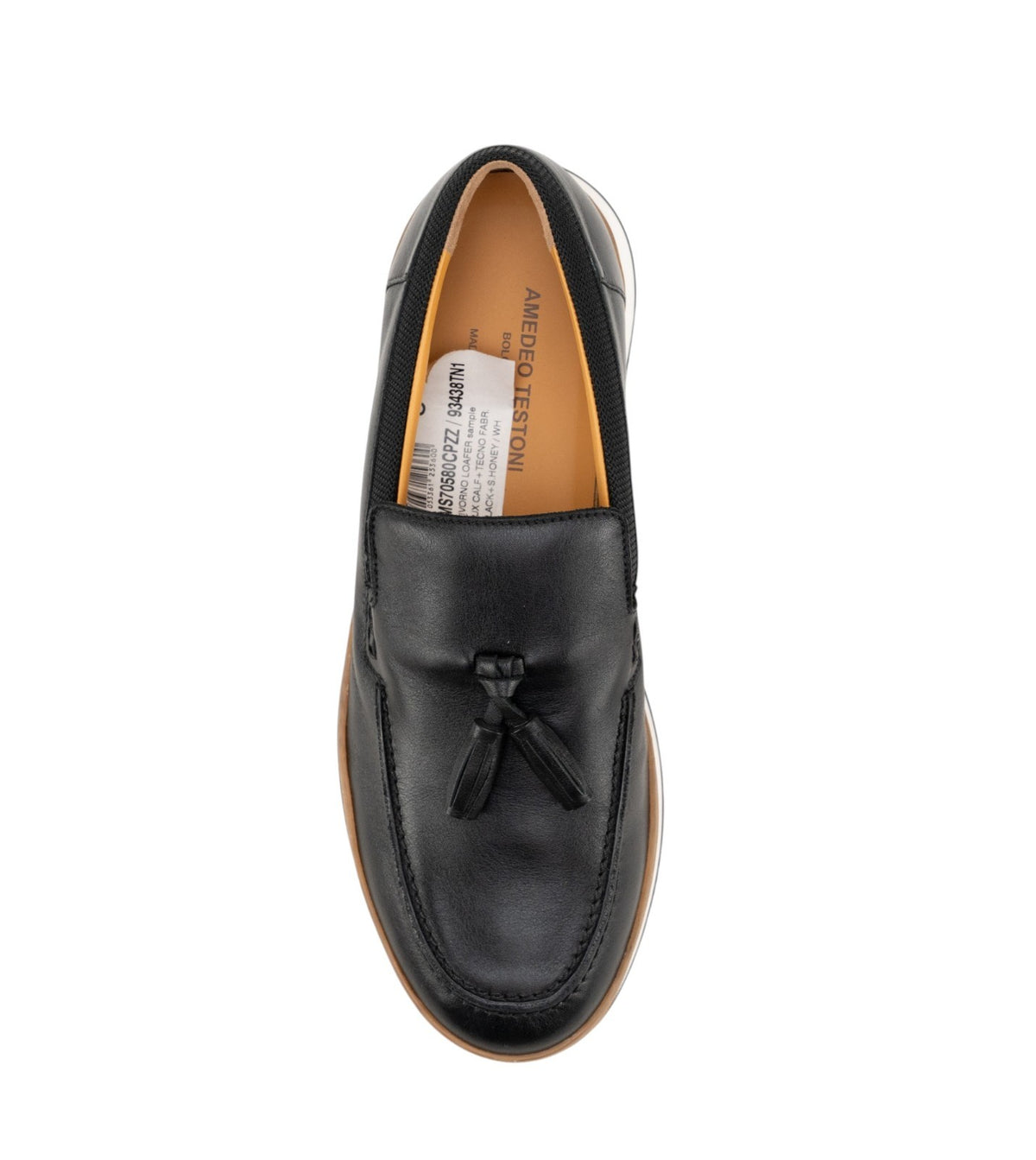700$ TESTONI Sneaker Shoes Slip-On Lux Calf Black 8 UK / 9 US / 42 IT