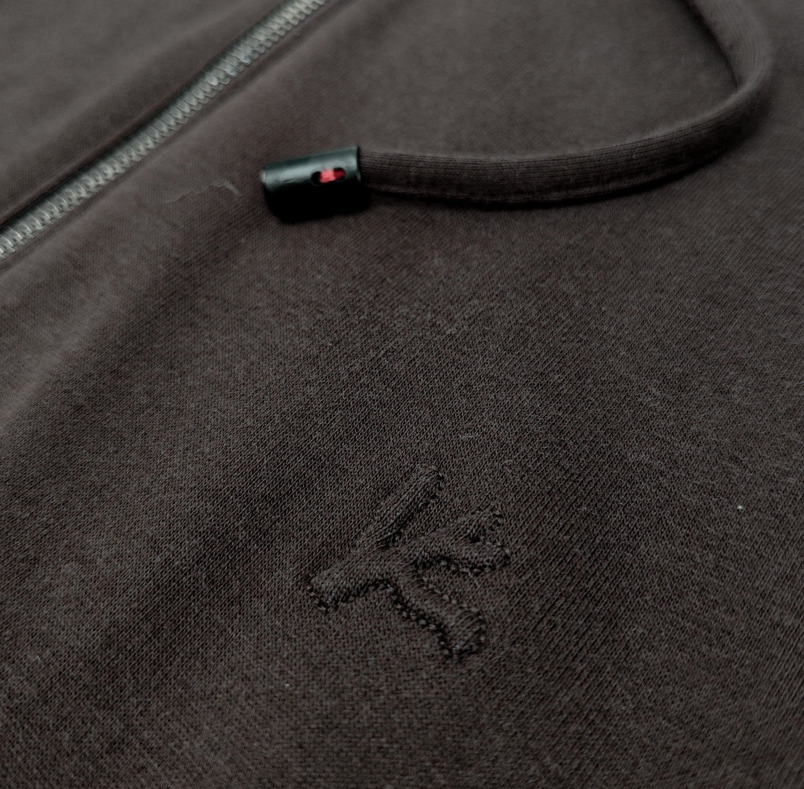 $2950 ISAIA "Logo" Brown Tracksuit Jogging Jersey Cotton - Cashmere Size L