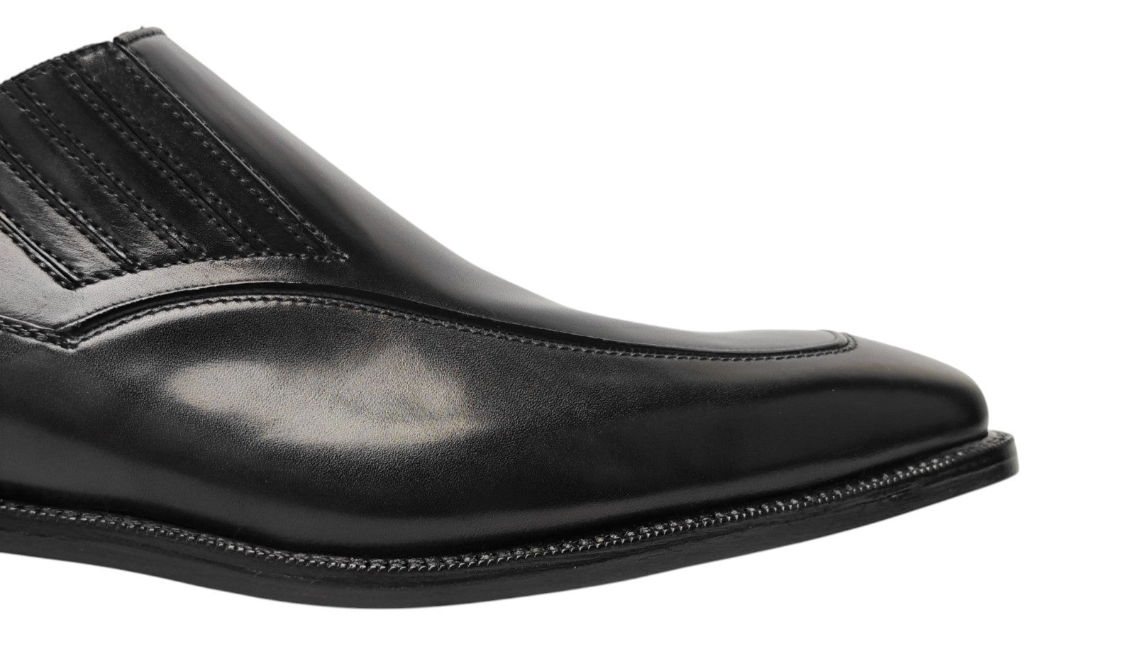 1450$ TESTONI "Valdobbiadene" SlipOn Shoes Black Lux Calf 9 UK / 10 US / 43 IT