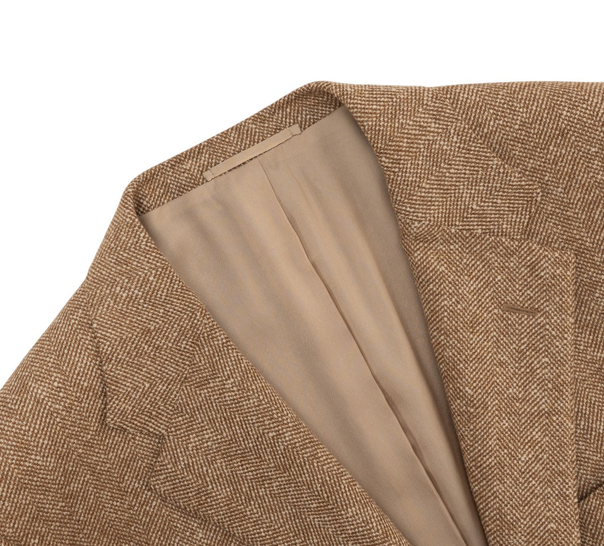 2950$ ABLA by ATTOLINI Beige 3/2 Roll Sport Coat 100% Cashmere 46 US / 56 IT  7R