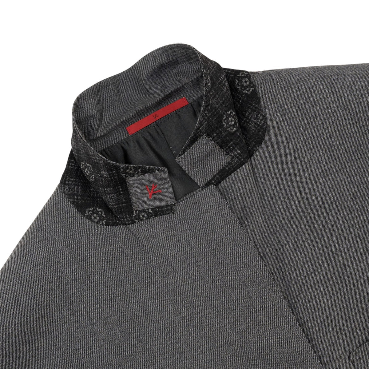 $6600 ISAIA NAPOLI "Capri" Gray Suit Fine Wool 4 Season 46 US / 56 EU 7R