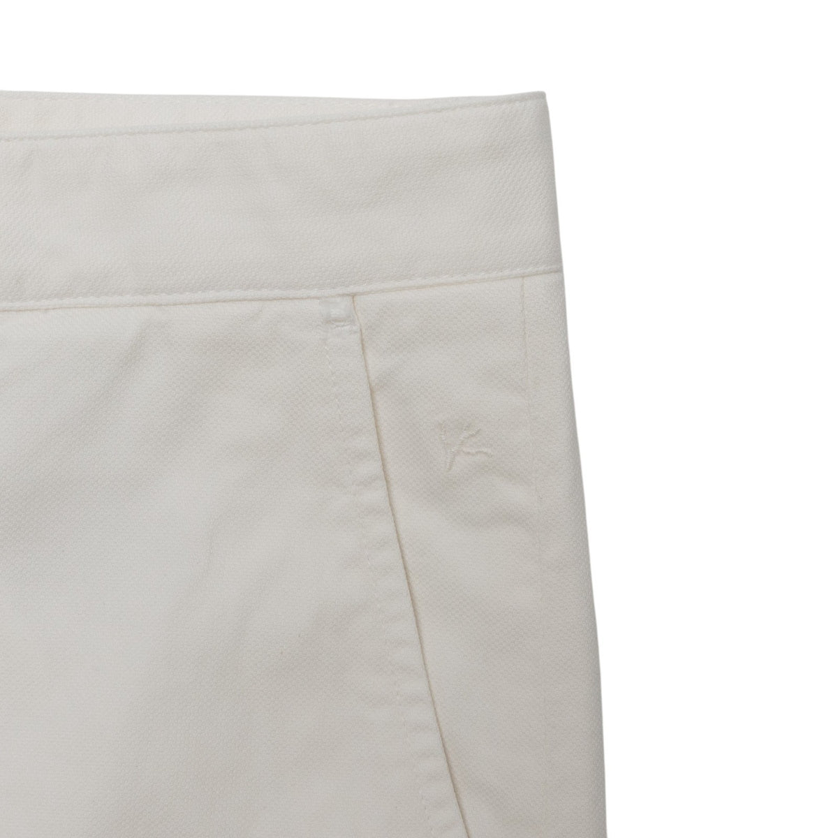 690$ ISAIA NAPOLI White Chino Pant Cotton Slim Fit 34 US / 50 EU
