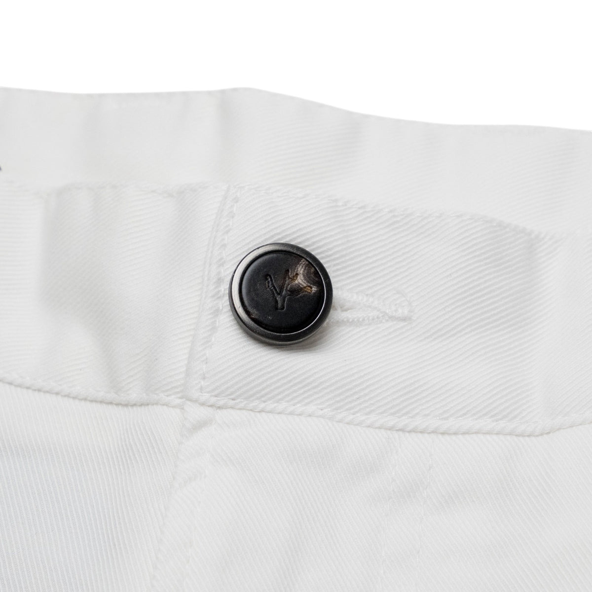 690$ ISAIA NAPOLI White 5 Pockets Denim Jeans Pant Cotton Slim Fit 34 US / 50 EU