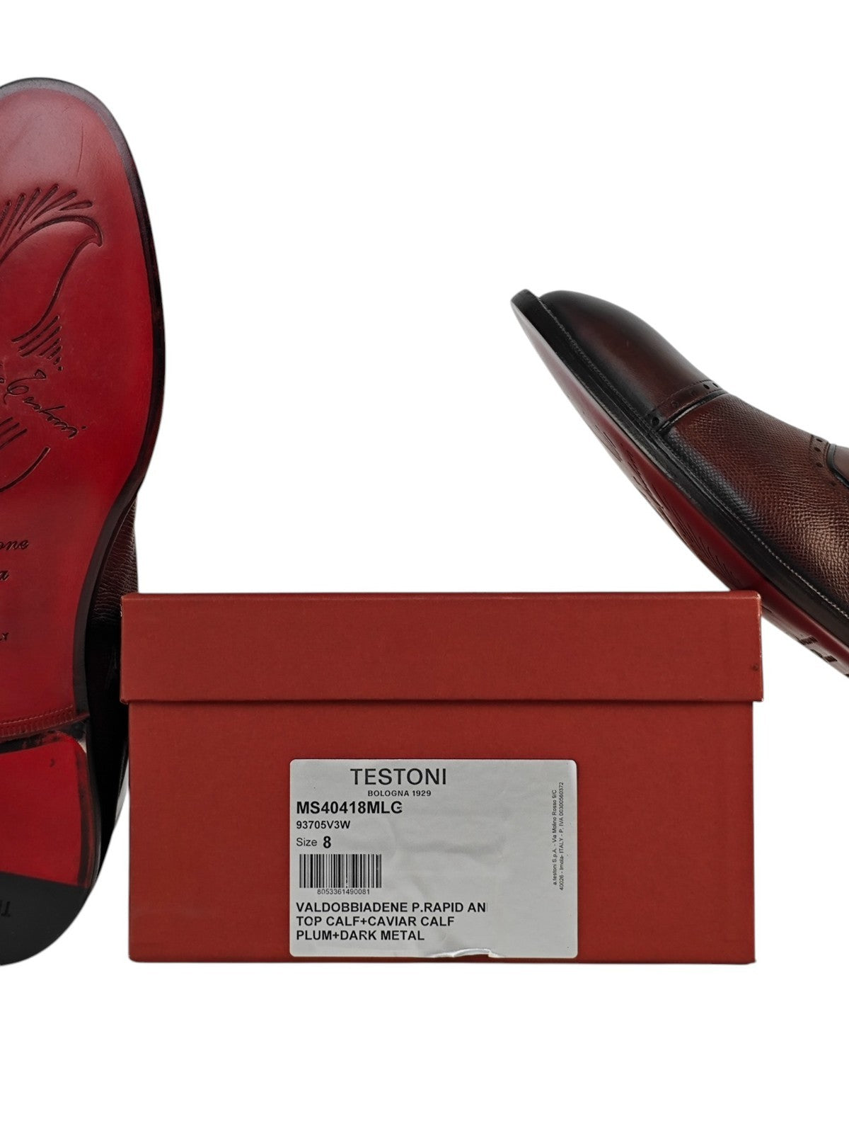 1650$ TESTONI "Piuma" Brown Ankle Boot Shoes Calf  8 UK / 9 US / 42 IT