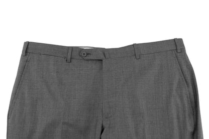 $6600 ISAIA NAPOLI "Capri" Gray Suit Fine Wool 4 Season 46 US / 56 EU 7R
