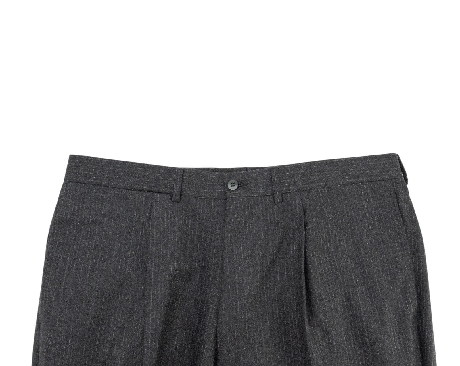 2800$ SARTORIO NAPOLI by KITON Gray Handmade Suit Wool Pinstripe 44 US / 54 IT