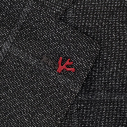$6600 ISAIA NAPOLI "Marechiaro" Gray Suit Fine Wool 4 Season 44 US / 54 EU 7R