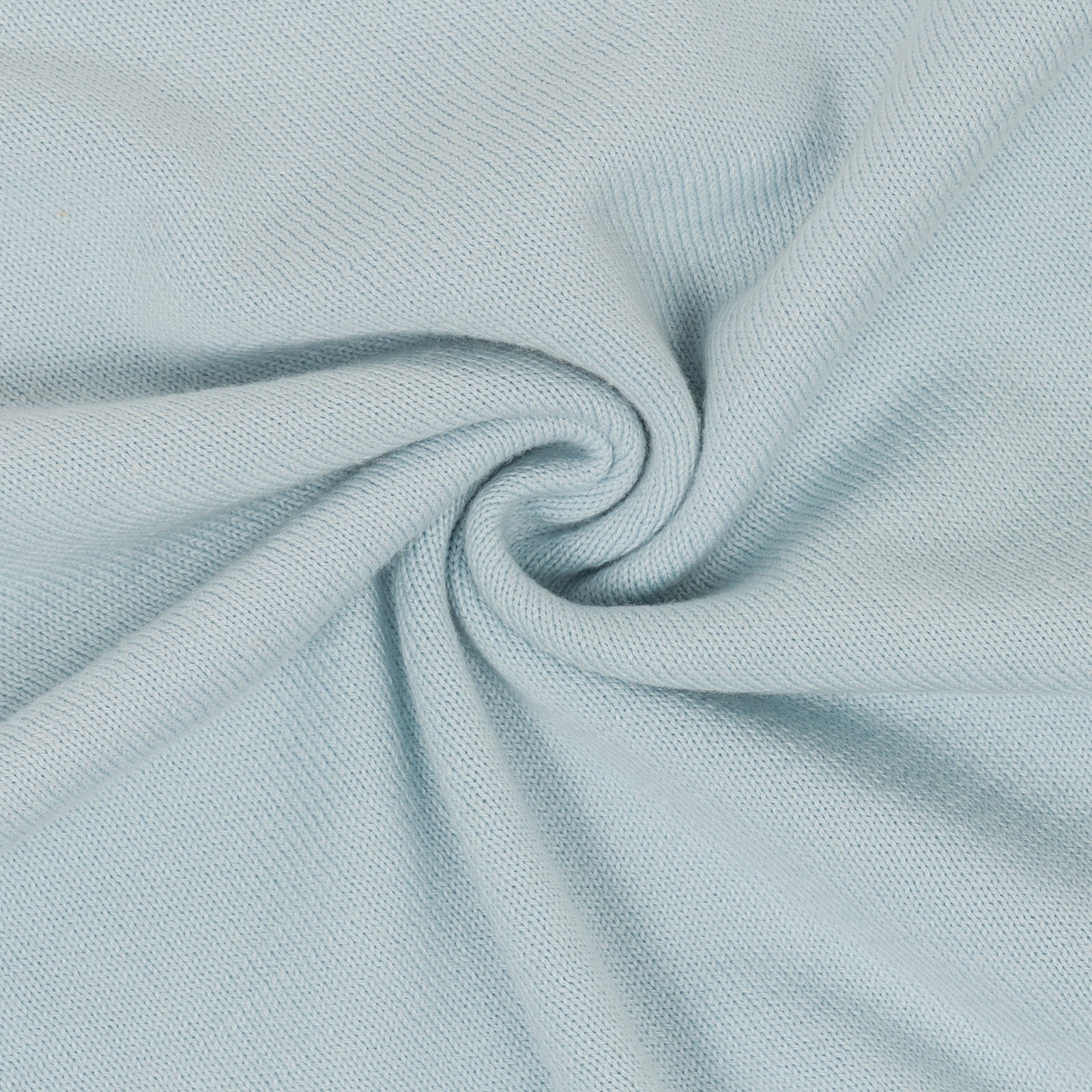 490$ RUBINACCI NAPOLI Light Blue Polo Sweater Sea Island Knit Cotton