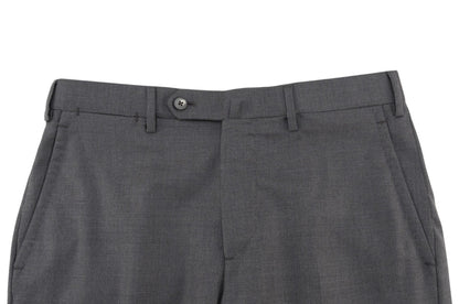 $7120 ISAIA "Gregorio" Gray Hand-Sewn Suit Fine Wool Aquaspider 38 US / 48 EU 7R