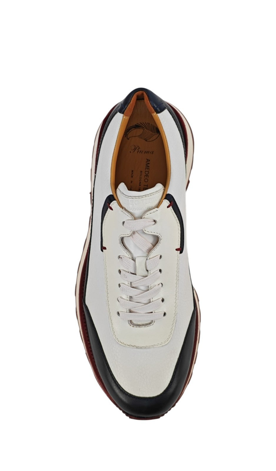 1200$ TESTONI "Moena" SlipOn Sneaker Nabuk Calf + Deerskin  8 UK / 9  US / 42 IT