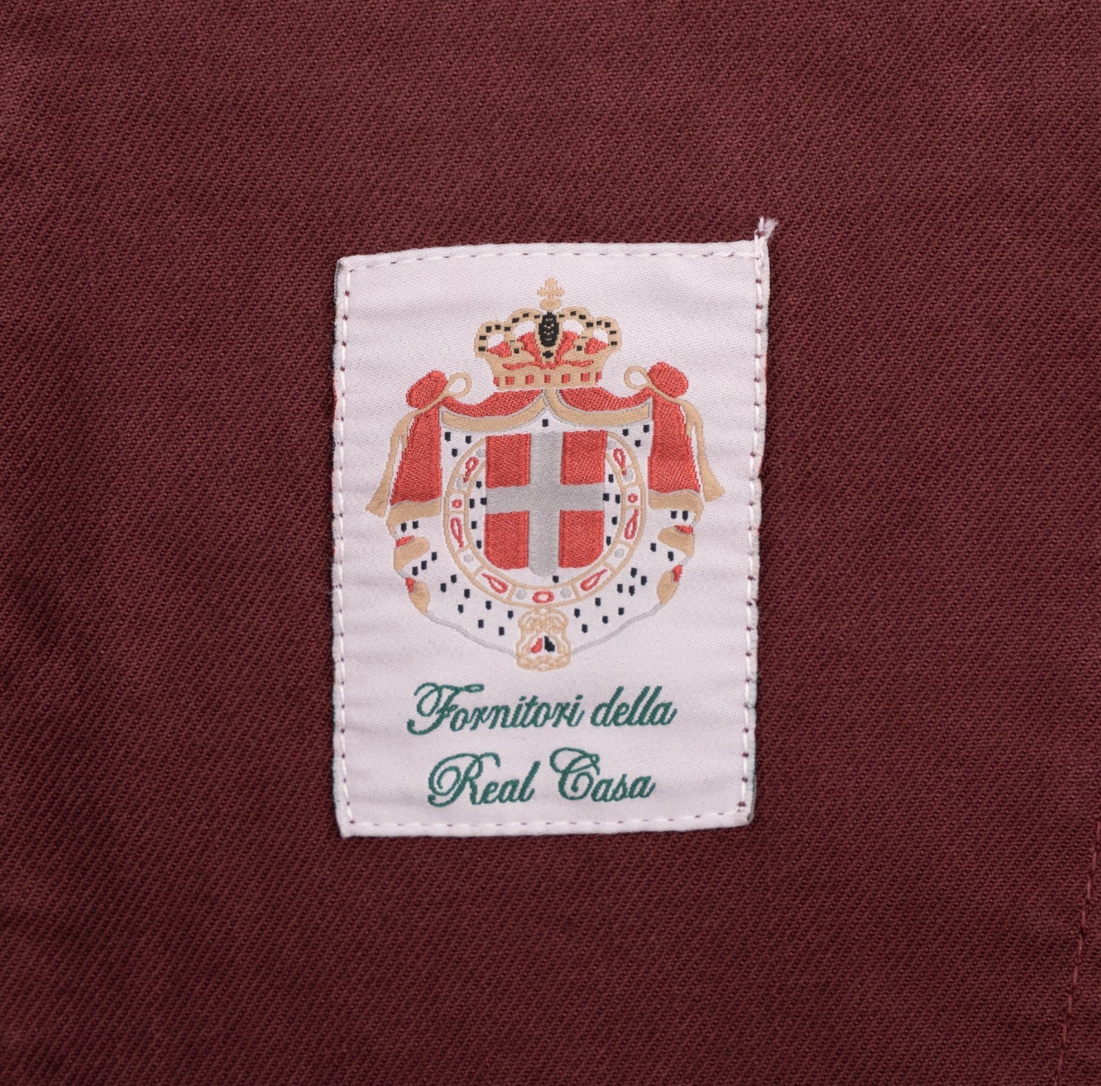 415$ LUIGI BORRELLI NAPOLI Burgundy Denim Jeans Pant Cotton 34 US / 50 EU