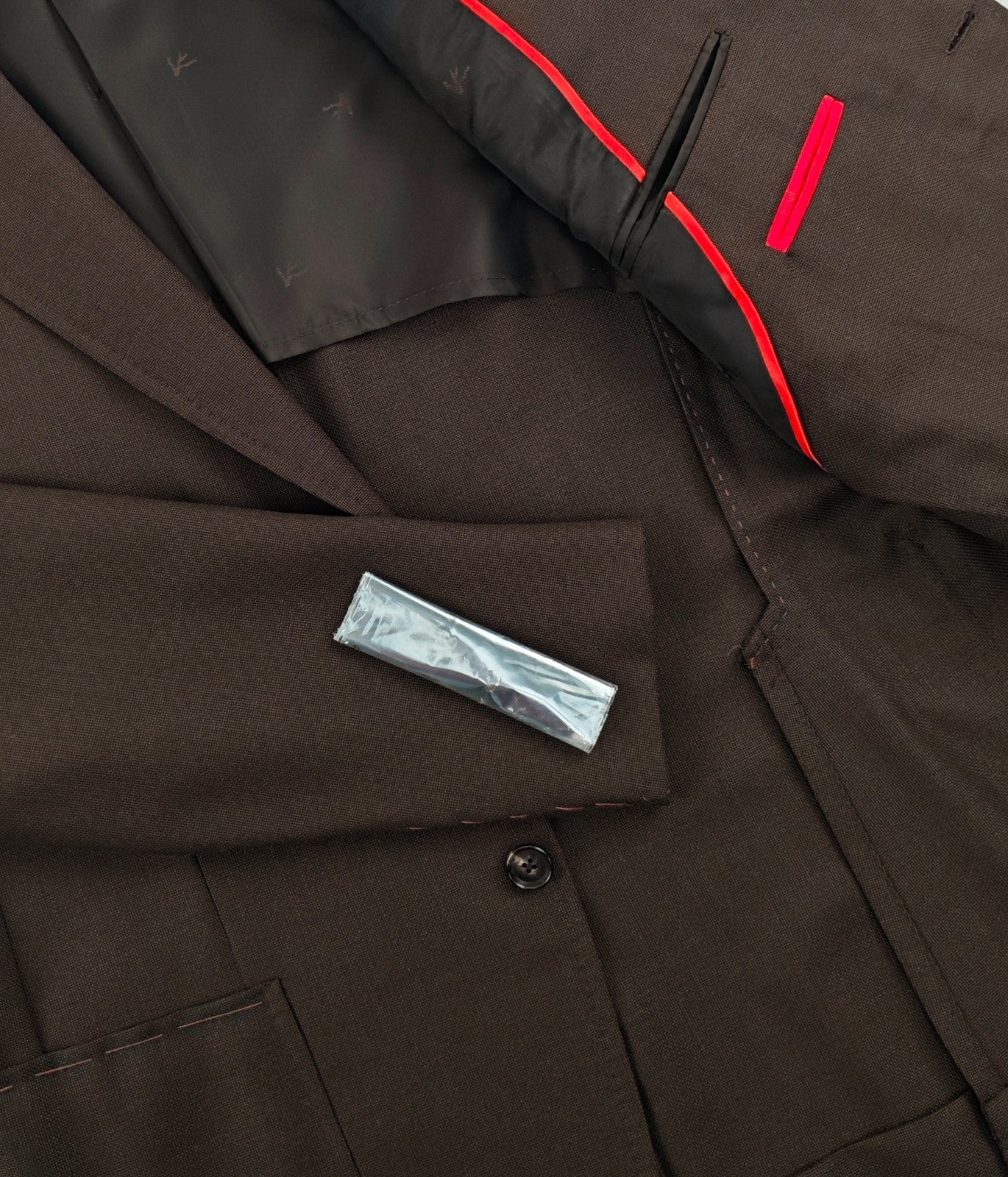 $4850 ISAIA NAPOLI Dark Brown Hand-Sewn Sport Coat Wool 40 US / 50 EU 8R