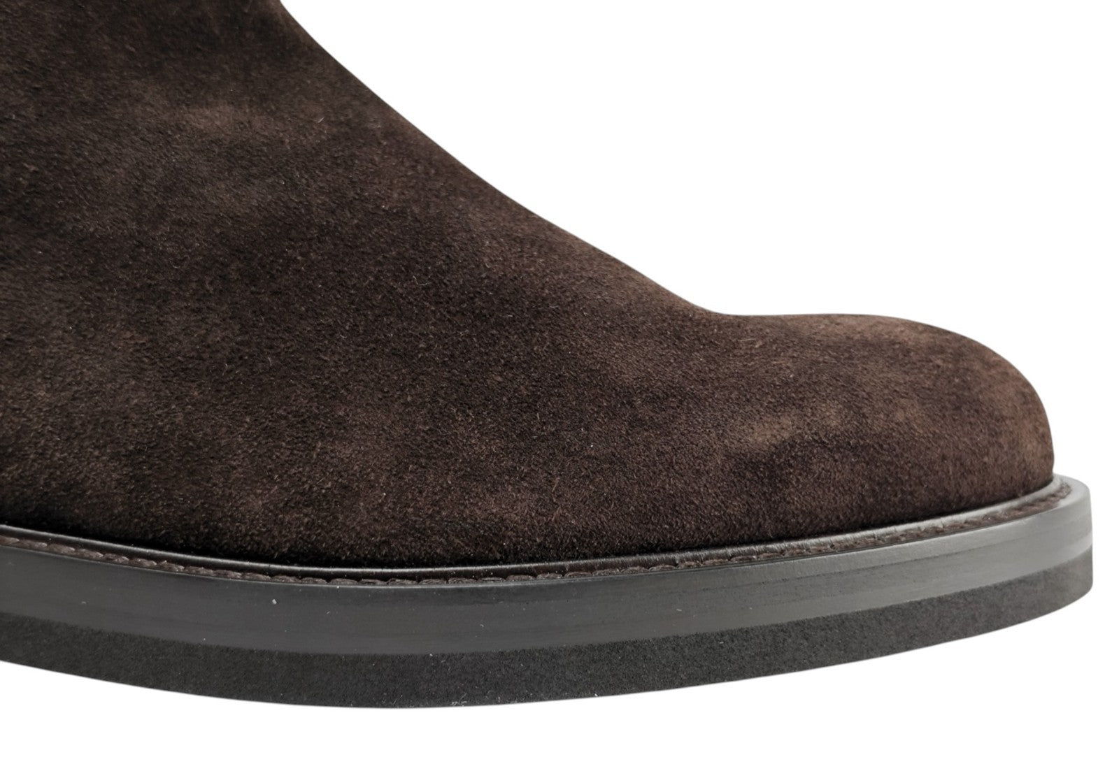 1450$ TESTONI "Camogli" Cigar Zip Boot Shoes Suede 8 UK / 9 US / 42 IT