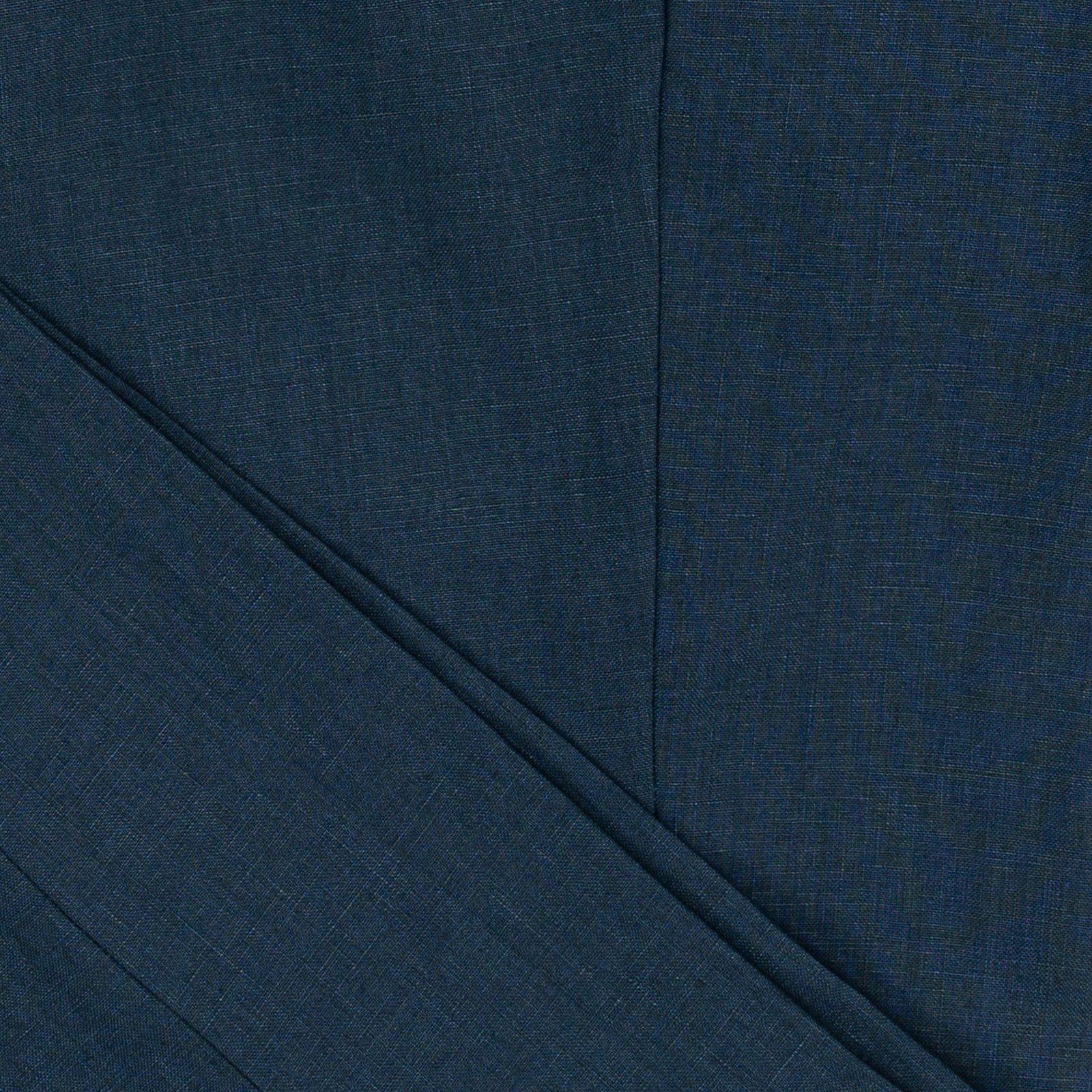 670$ RUBINACCI NAPOLI "Genny" Blue 100% Linen Trouser Pant 28 US / 44 EU