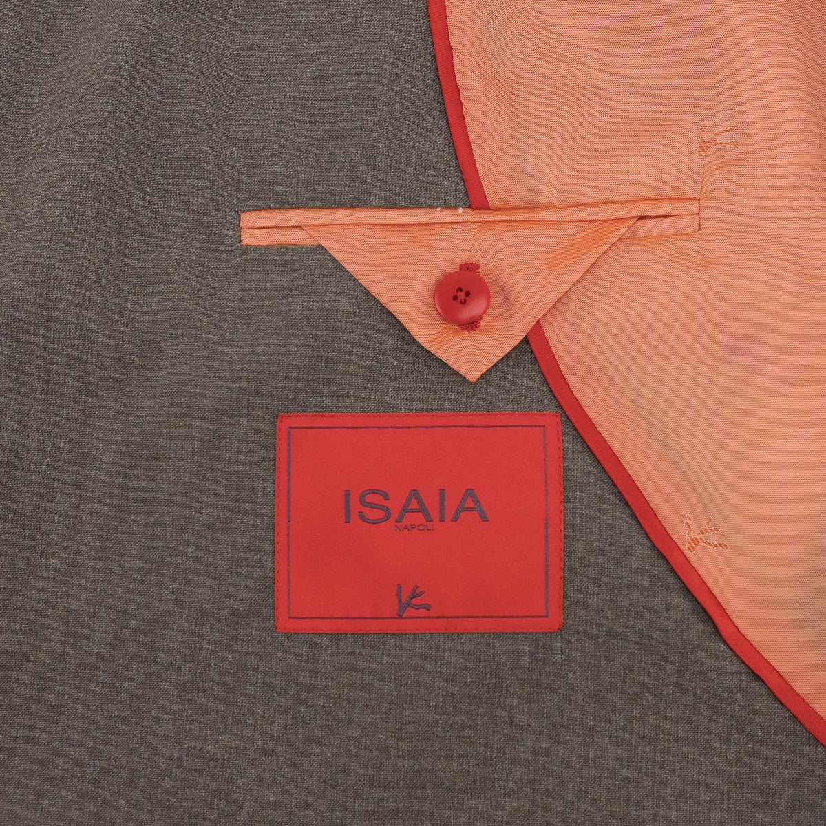 $6900 ISAIA "Marechiaro" Dark Beige Suit Wool Comfort Project 48 US / 58 EU 7R