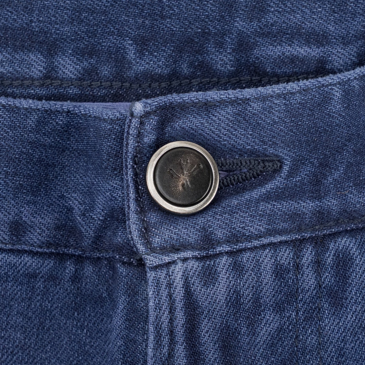 795$ ISAIA NAPOLI "Forcella" Blue Denim Jeans Pant Cotton Wide Fit 32 US /48 EU