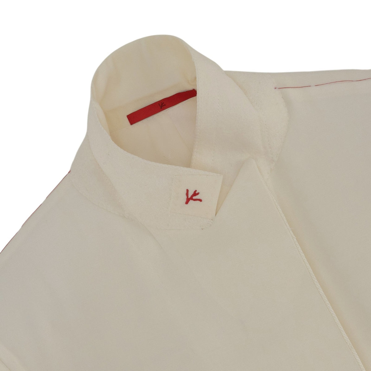$6500 ISAIA NAPOLI "Sanita" Smoking Tuxed Blazer Sport Coat Ivory Fine Wool