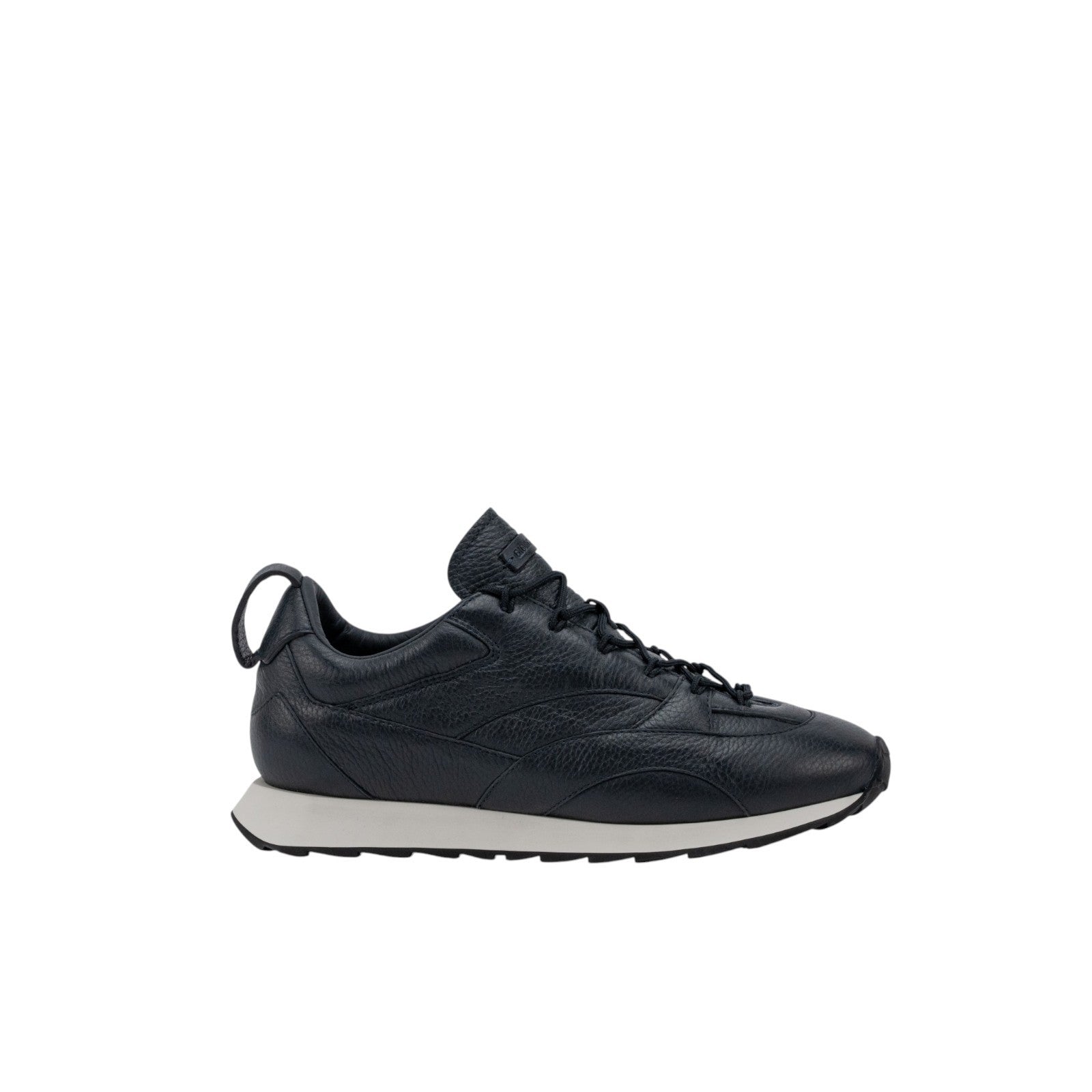 1050$ GIORGIO ARMANI Sneaker Shoes Lace-Up Gray Blue Leather 7 UK / 8 US / 41 IT