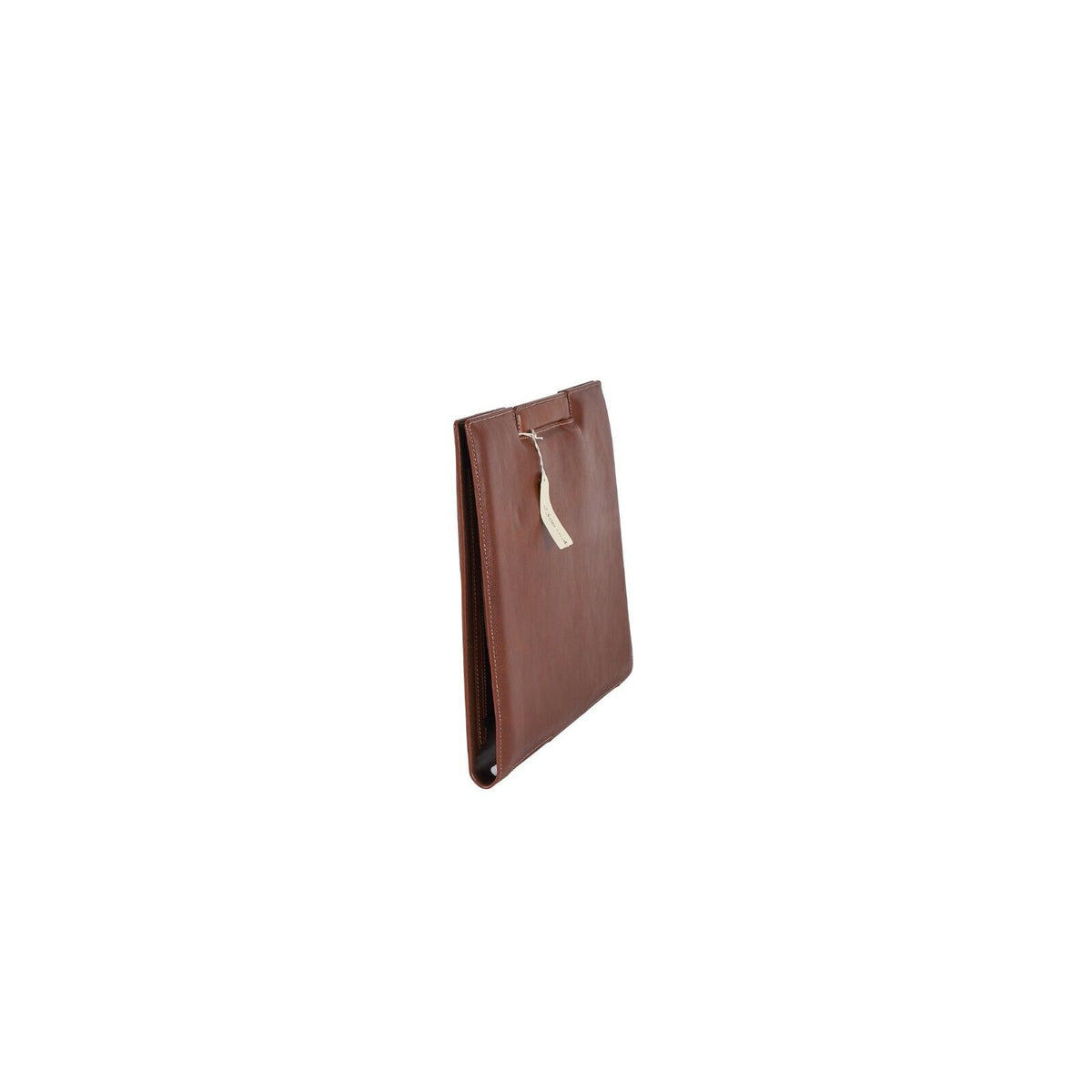 $950 LUXURY DELL'GA MILANO Document Folders Handbag Leather Removable Handles