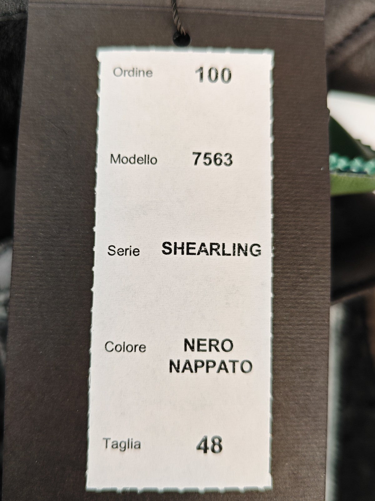 4500$ HETTABRETZ Black Shearling Leather Coat Nappa Made Italy 38 US / 48 IT