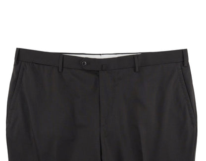 $7050 ISAIA "Gregorio" Black Hand-Sewn Suit Stretch Wool Comfort 50 US 60 EU 6R