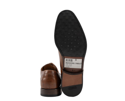 1200$ TESTONI Derby Shoes Antique Calf Leather Caramel 8 UK / 9 US / 42 IT