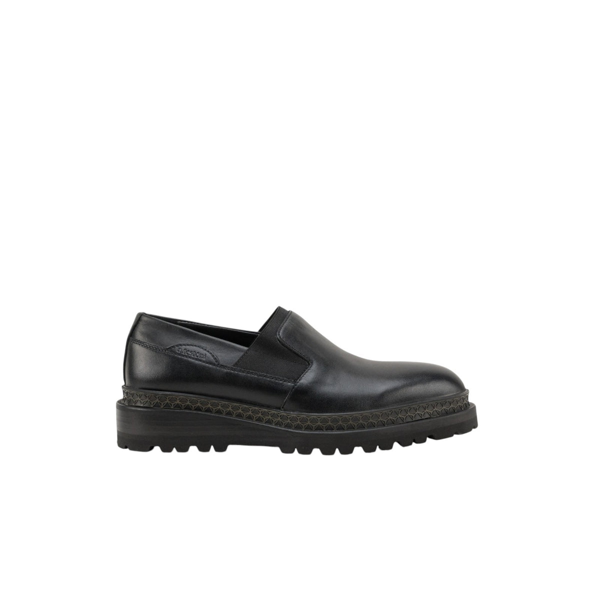 $950 TESTONI BOLOGNA Slip-On Sport Napa Calf Black