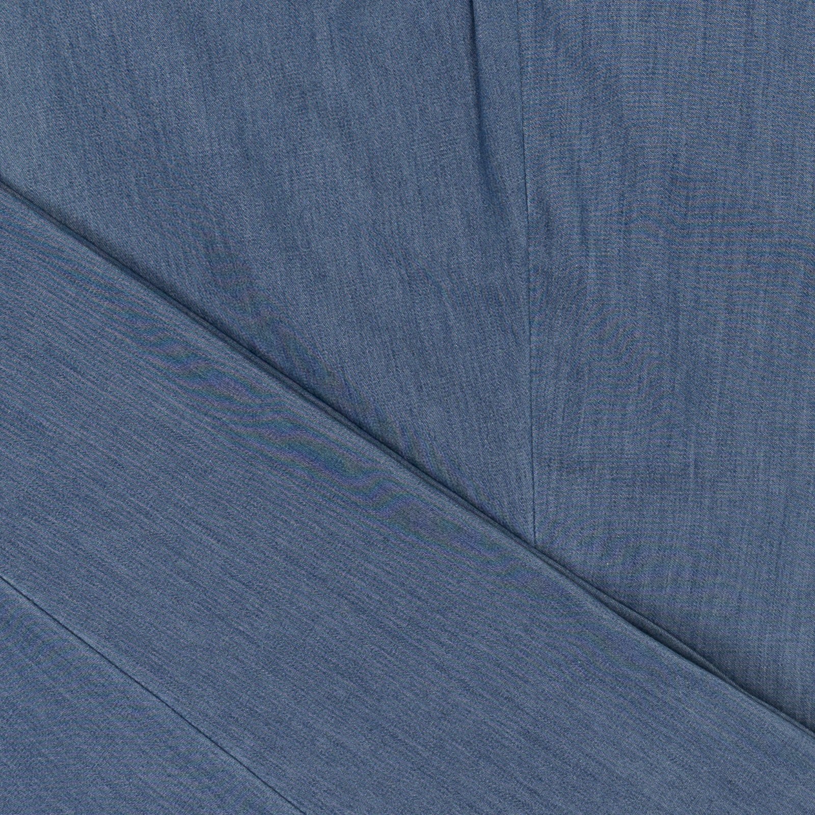 550$ RUBINACCI NAPOLI  Light Blue Denim Cotton Trouser Pant Made in Napoli