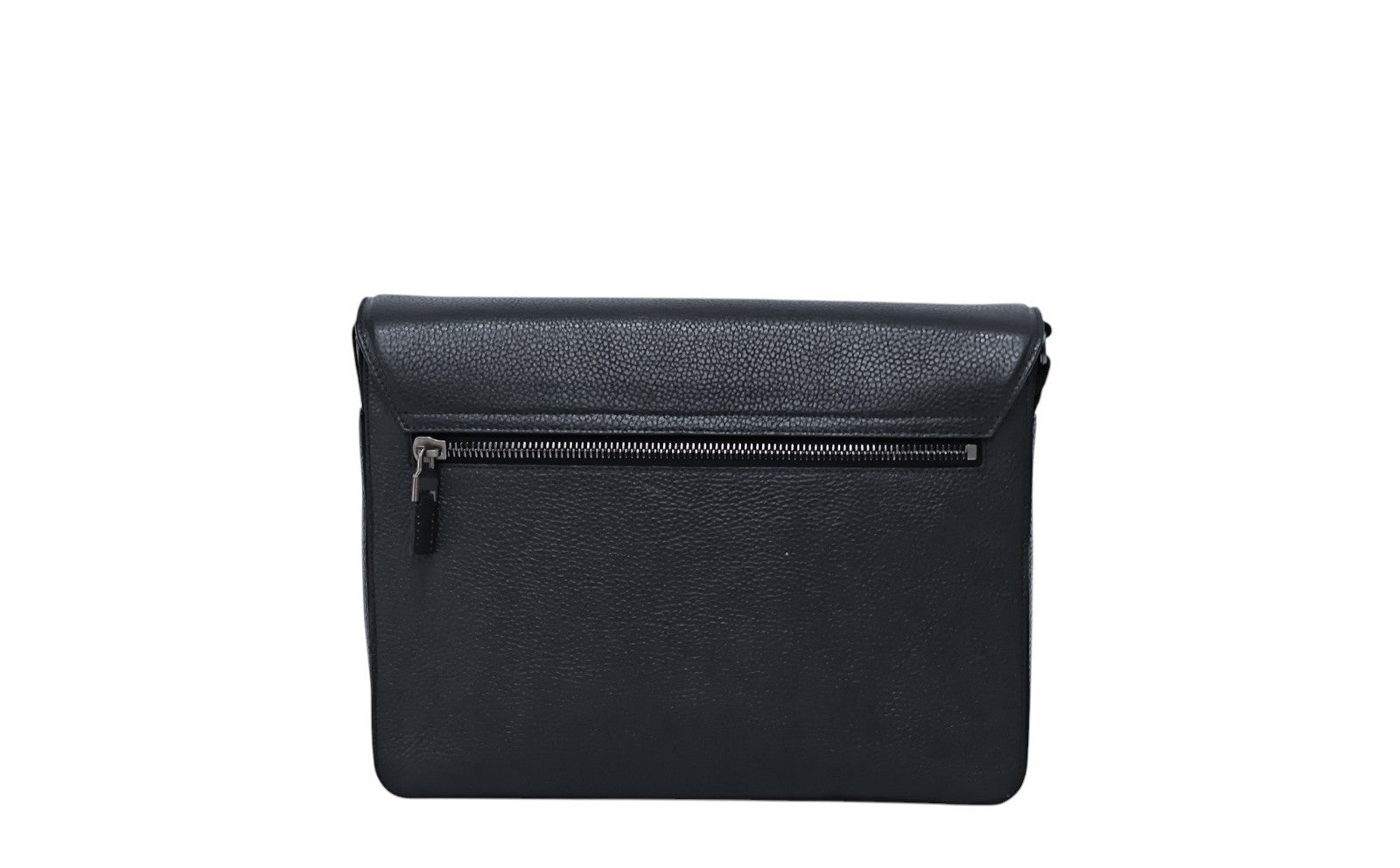 1050$ PINEIDER FIRENZE 1774 "Bottolato" Blue Grain Calf Work Messenger Bag