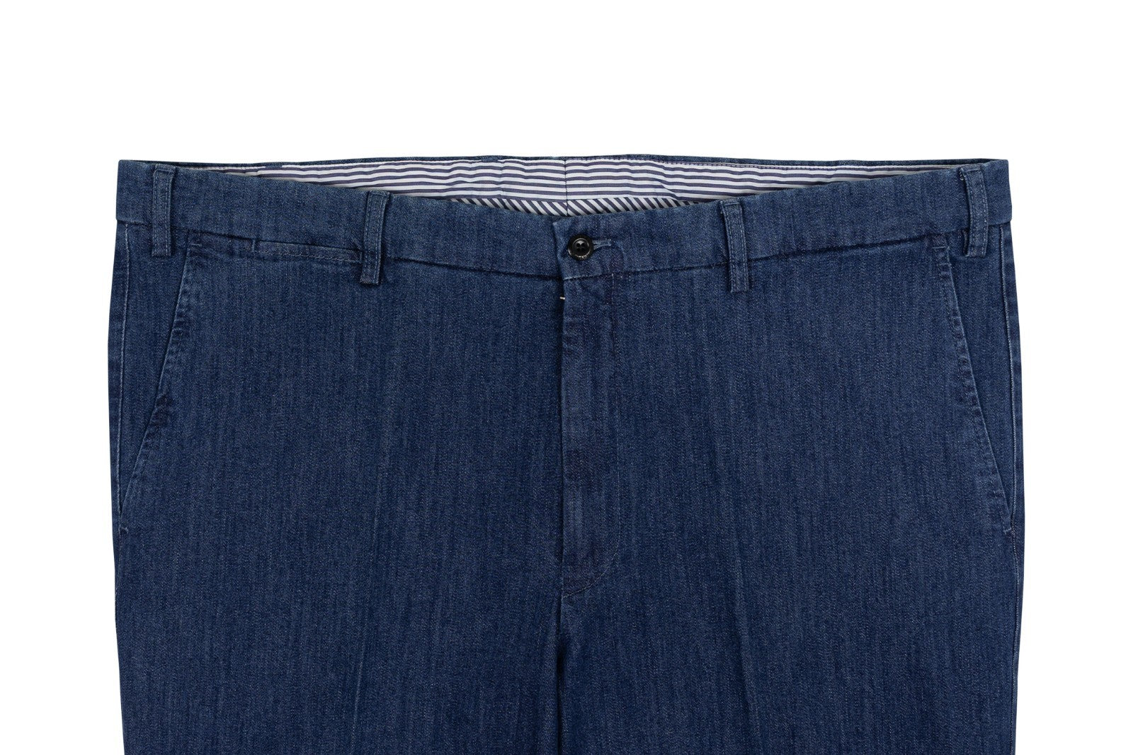 625$ RUBINACCI NAPOLI "Luca" Blue Cotton Stretch City Jeans Pant 40 US / 56 EU