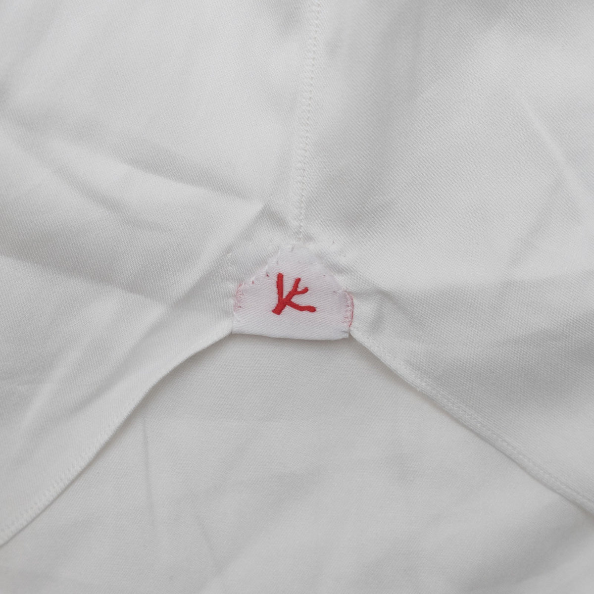780$ ISAIA "Mix" Dress Shirt Button Down White Soft Cotton / Silk 15.5 - 39
