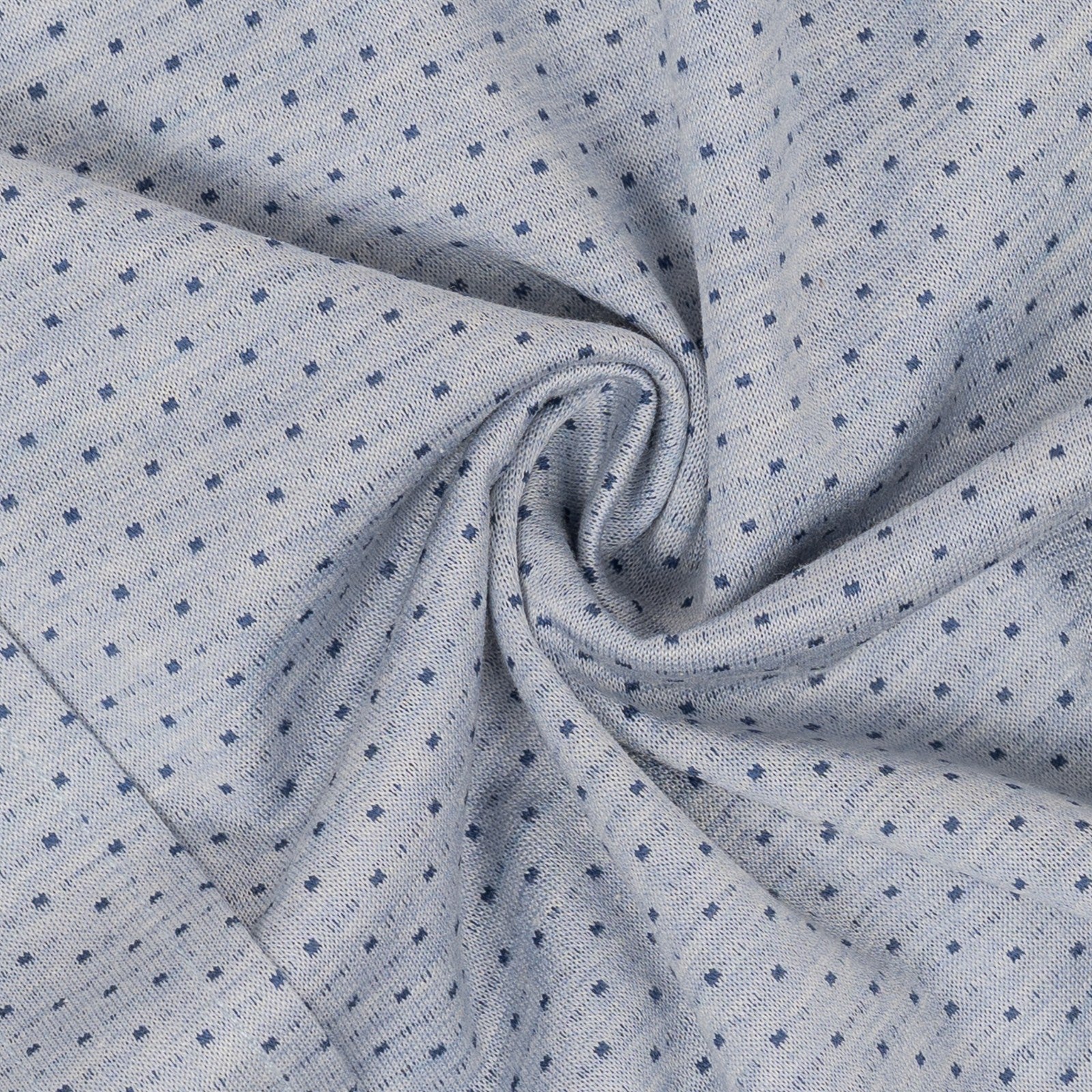 350$ RUBINACCI NAPOLI Blue Dots Shirt Lux Cotton Stretch