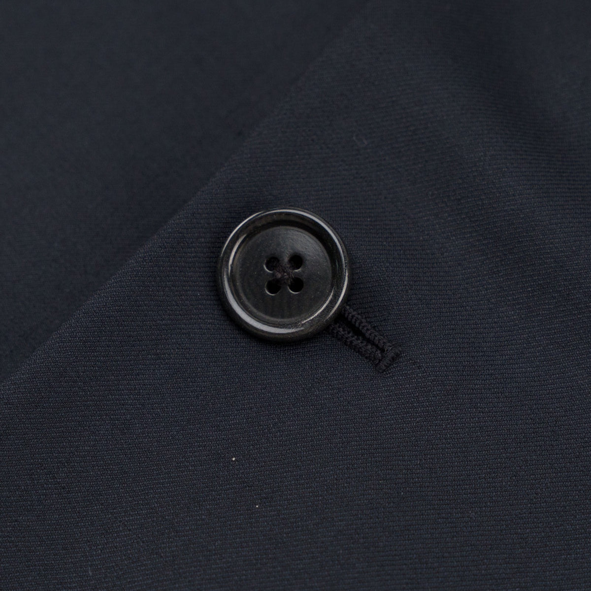 $1800 BURBERRY LONDON Blue Midnight Solid Suit Fine Wool 150's  46 US / 56 EU 4C