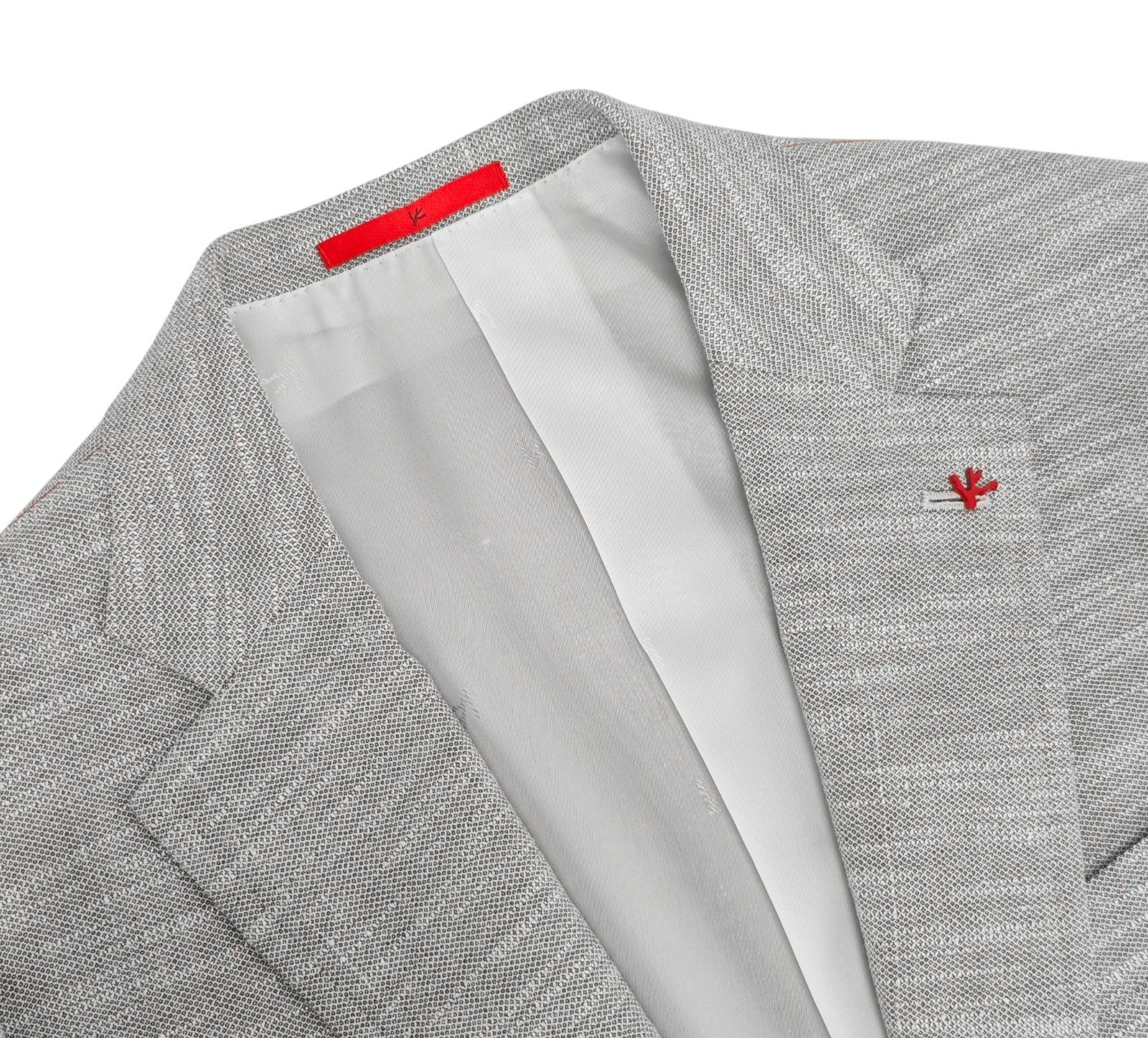 $5200 ISAIA NAPOLI "Capri" Comfort Project Gray Jacket Sport Coat Wool - Linen