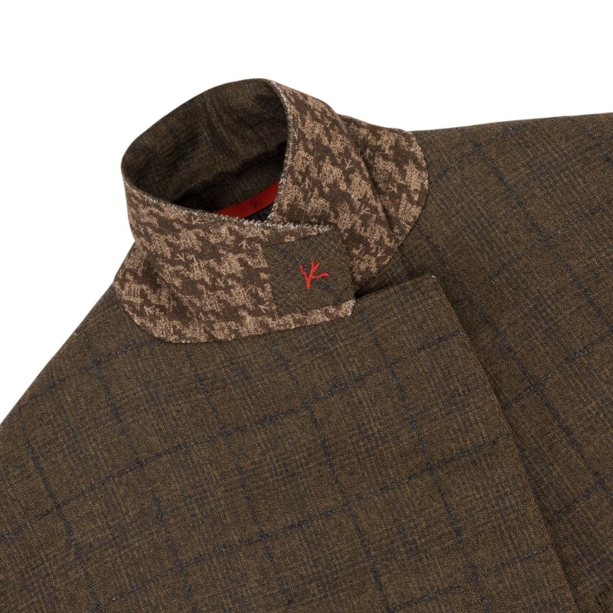$6600 ISAIA NAPOLI "Marechiaro" Brown Suit Fine & Cashmere 38 US / 48 EU 7R