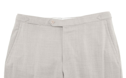 $6600 ISAIA NAPOLI "Domenico" Light Beige Suit Soft Wool  40 US / 50 EU 8R