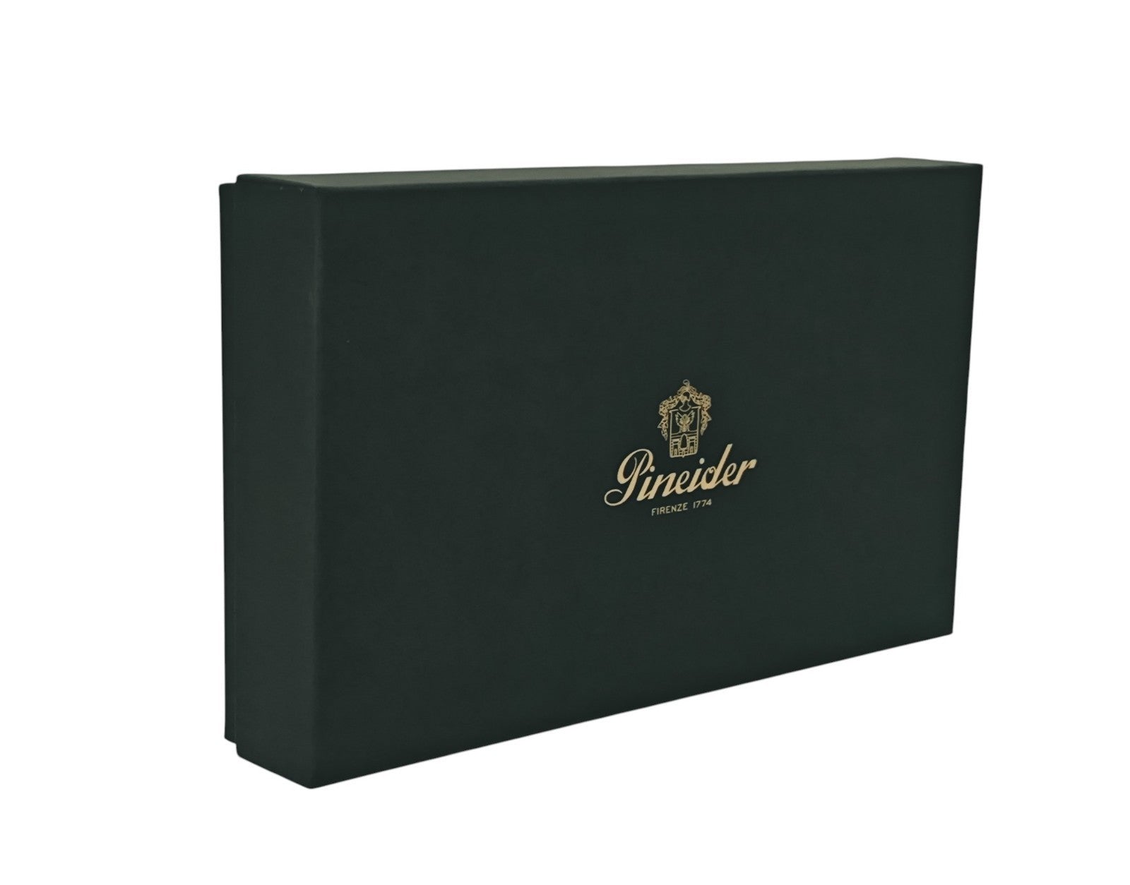 565$ PINEIDER FIRENZE Zip Around Wallet Green Smooth Calf Leather Green