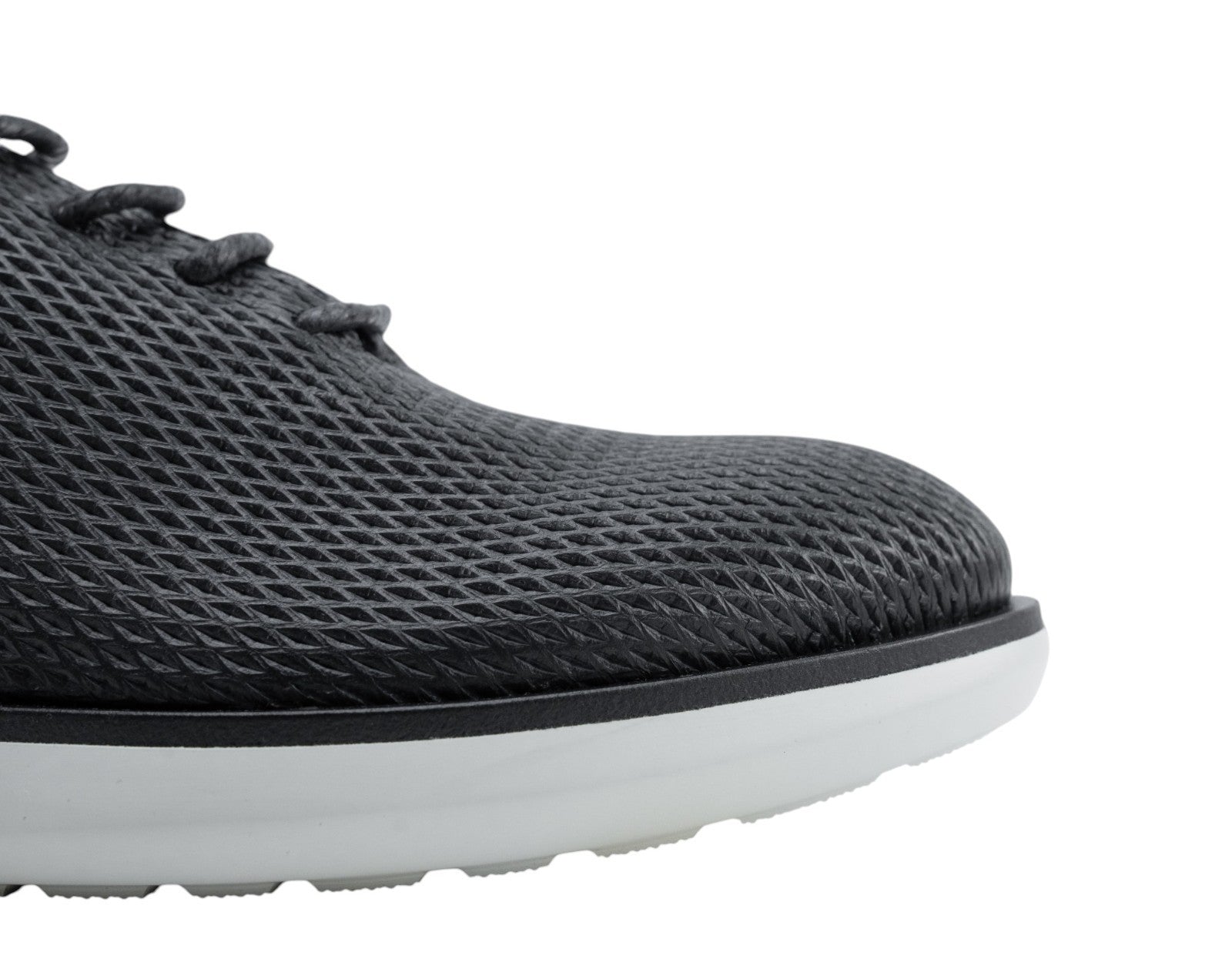 1050$ GIORGIO ARMANI Sneakers Shoes blue Midnight Textured Leather Lace-Up