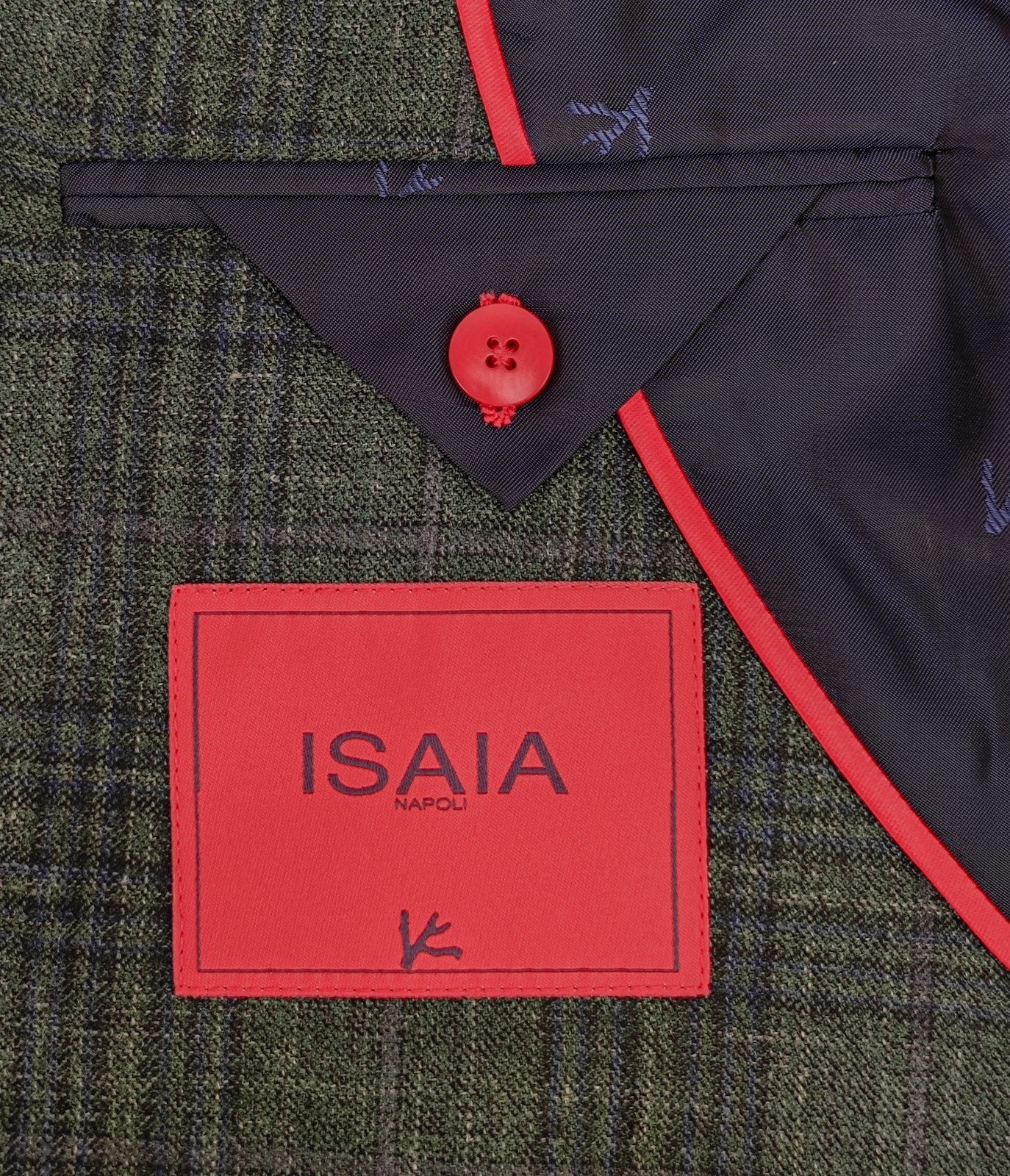 $6190 ISAIA "Capri" Green Sport Coat Wool Cashmere Silk Linen 42 US / 52 EU 8R