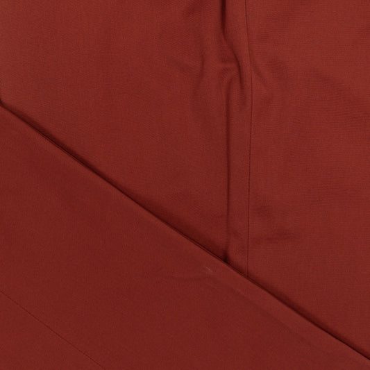 550$ RUBINACCI NAPOLI Dark Rust Cotton Twill Pant  38 US / 54 EU Made in Napoli