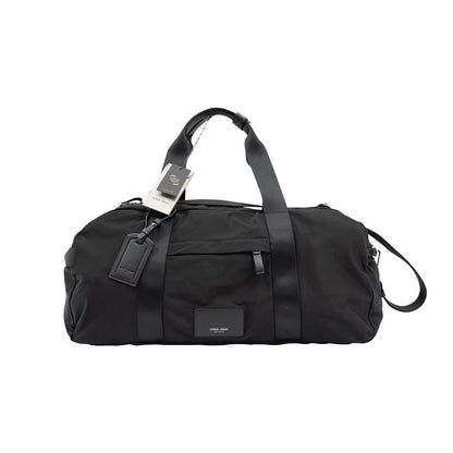 $1995 GIORGIO ARMANI Black Label LARGE Duffle Bag Travel + Mini Shopper Bag