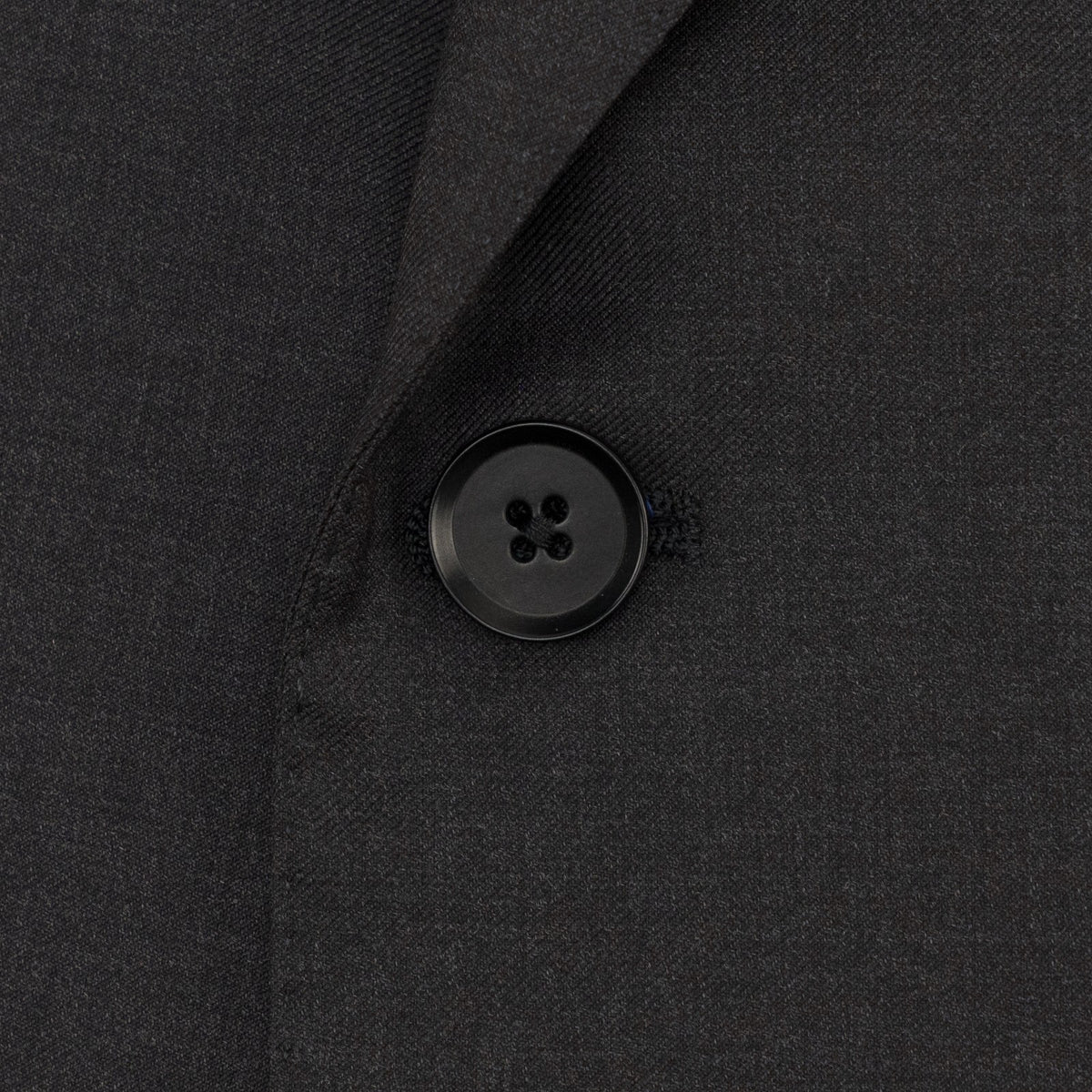 $6950 ISAIA "Amalfi" Charcoal Hand-Sewn Suit Fine Wool Solid 46 US / 56 EU 8R