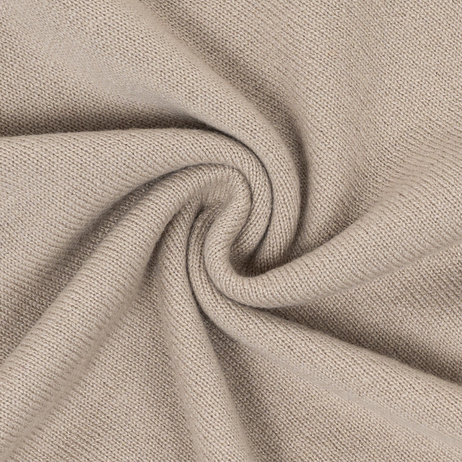 750$ RUBINACCI NAPOLI Beige Sweater Crewneck 100% Soft Cashmere Size M