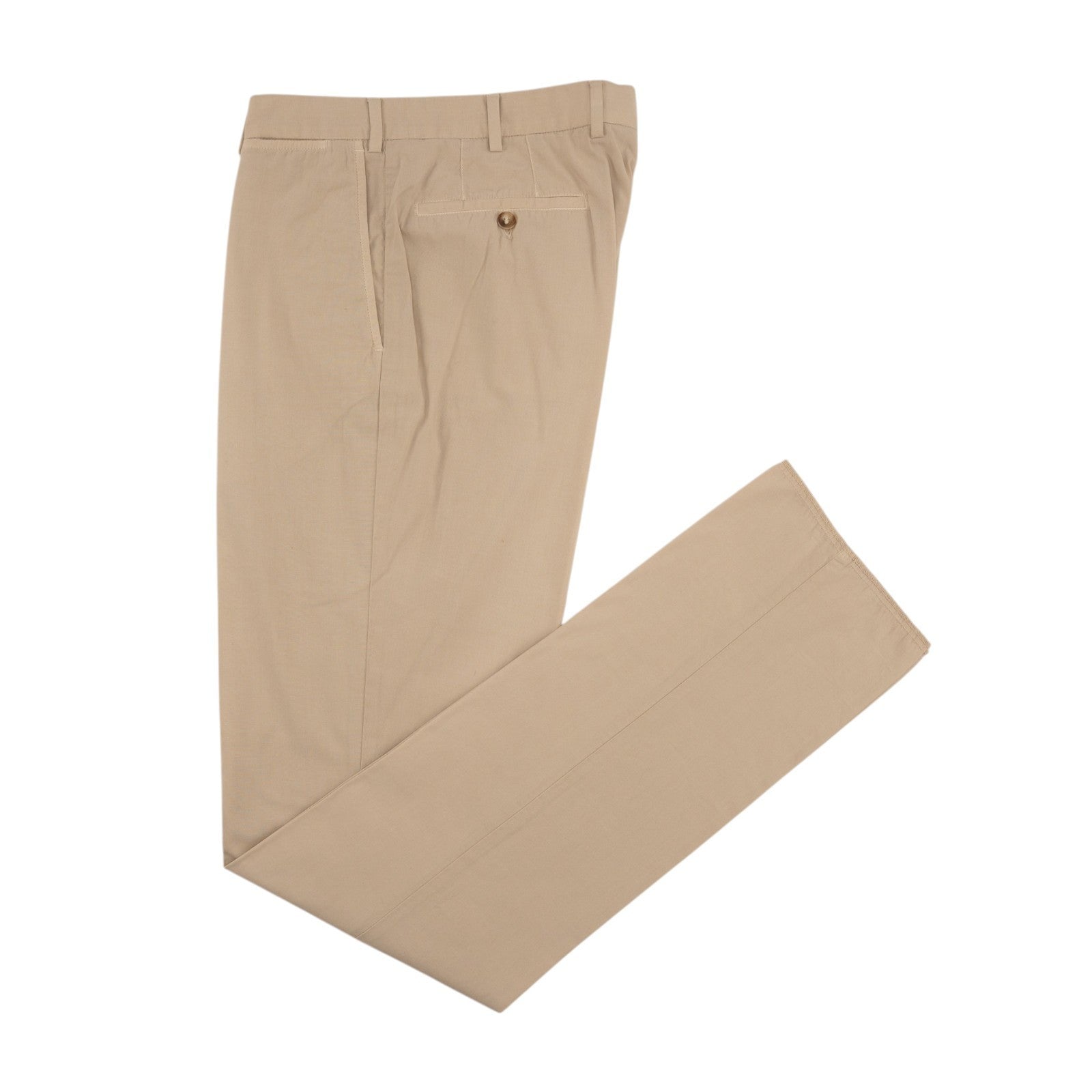 700$ BURBERRY Beige Chino Cotton Pant Regular Fit 32 US / 48 EU - Made in Italy
