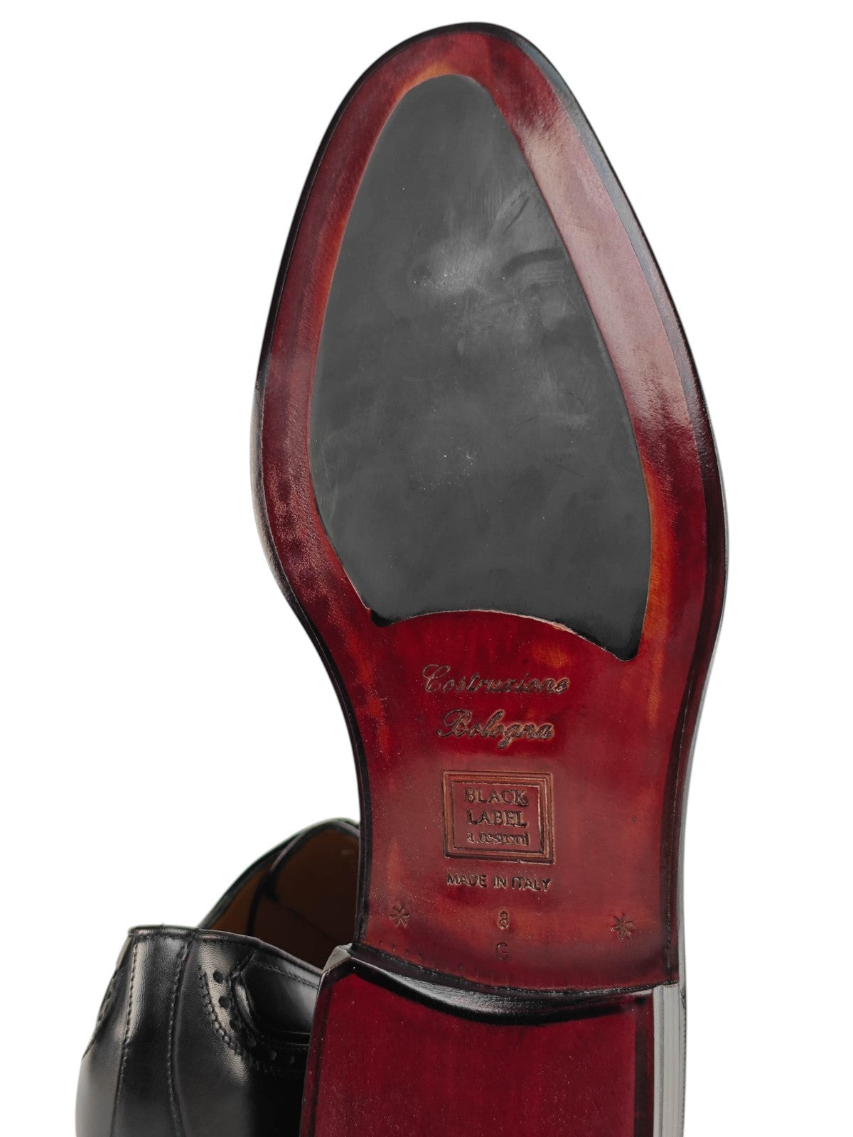 1500$ TESTONI 1929 Black Label Oxford Goodyear Shoes Black Calf 8 UK 9 US 42 IT