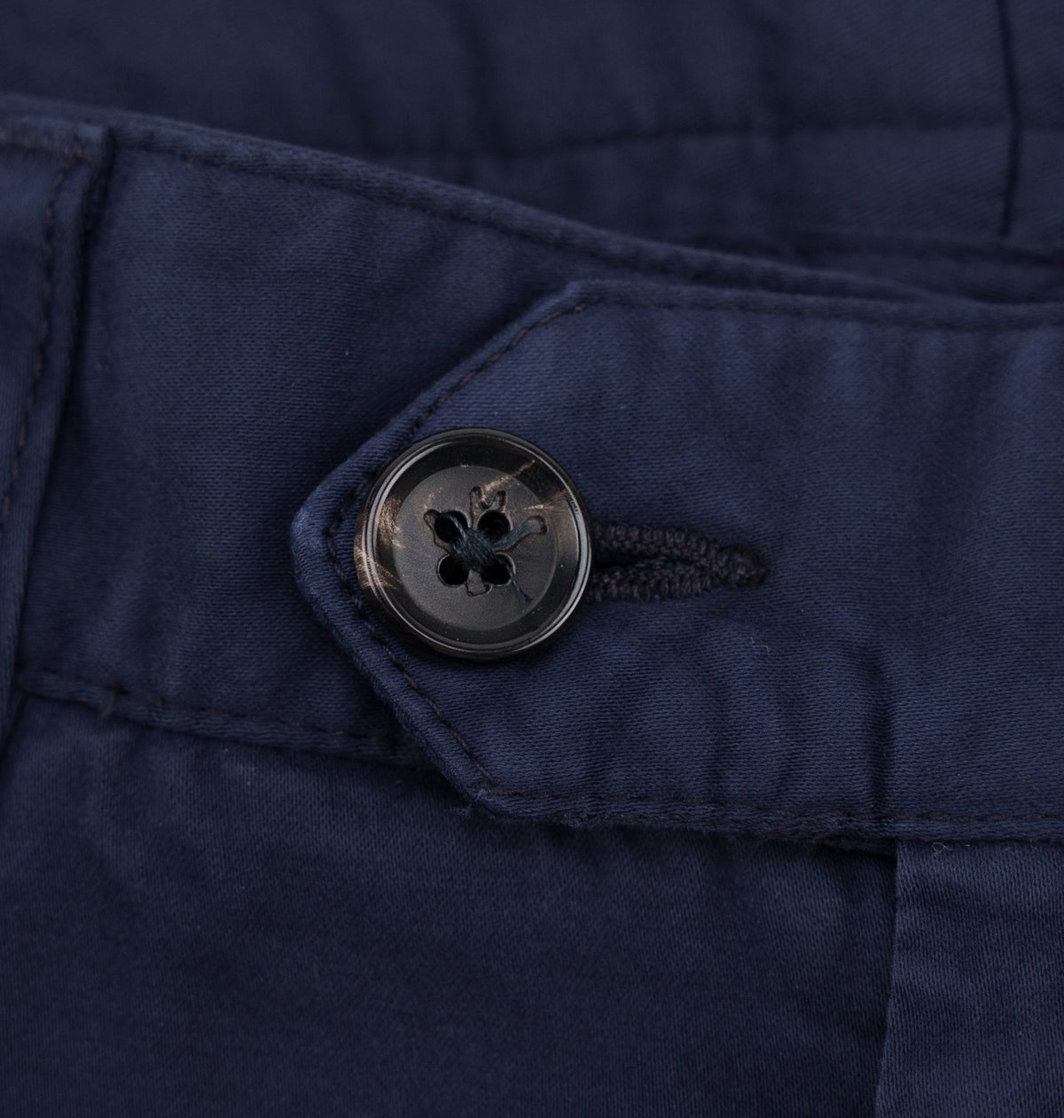 700$ ISAIA NAPOLI Blue Navy Chino Trouser Pant Cotton Cashmere 32 US / 48 EU