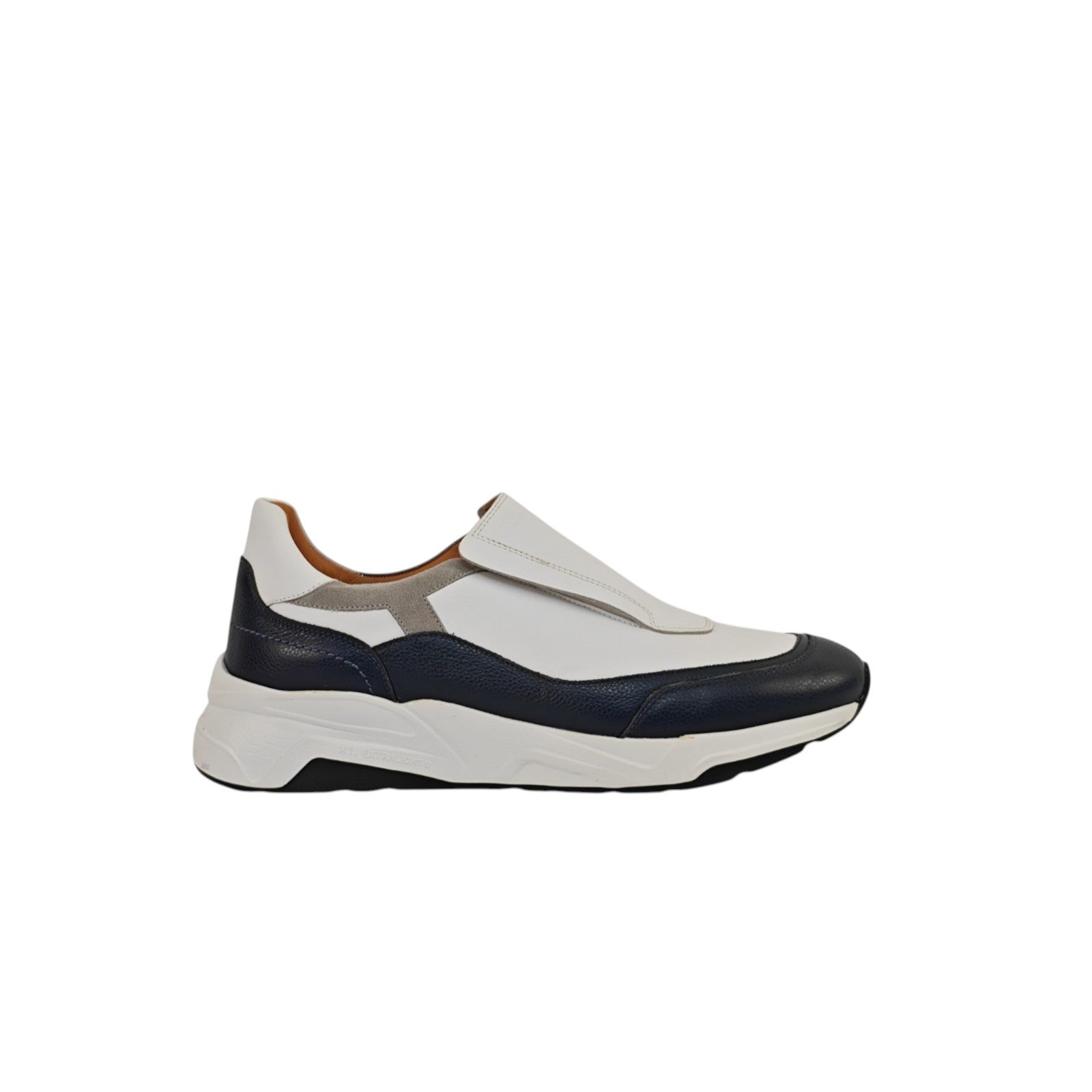 1100$ TESTONI "Cagliari" SlipOn Sneaker Karibu Calf + Suede 8 UK  / 9 US / 42 IT