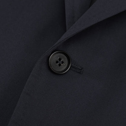 $5725 ISAIA "Capri" Blue Midnight Sport Coat Fine Wool 4 Season 42 US / 52 EU 8R